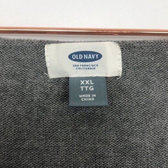 Old Navy Pineapple Scoop Neck Sweater XXL New Without Tags Yellow&Gray RM-B - Picture 6 of 7